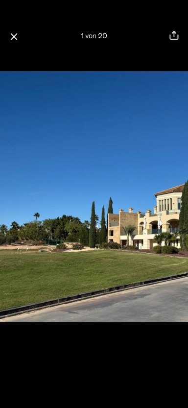 Top 3 Zimmer Ferienwohnung in einer Golfresidenz in Spanien